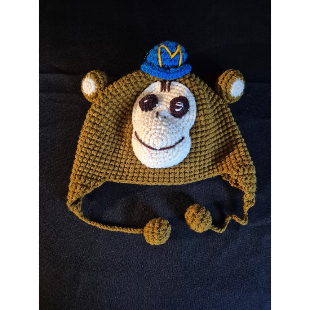 Bennie Hat Mailchimp Freddie Monkey Skully Woven Knitted Adult Email Marketing